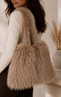 Faux Fur Shopper Bag