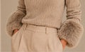 Faux Fur Cuffs
