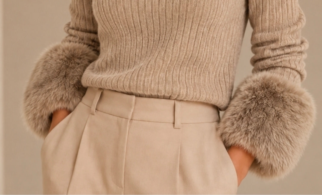 Faux Fur Cuffs