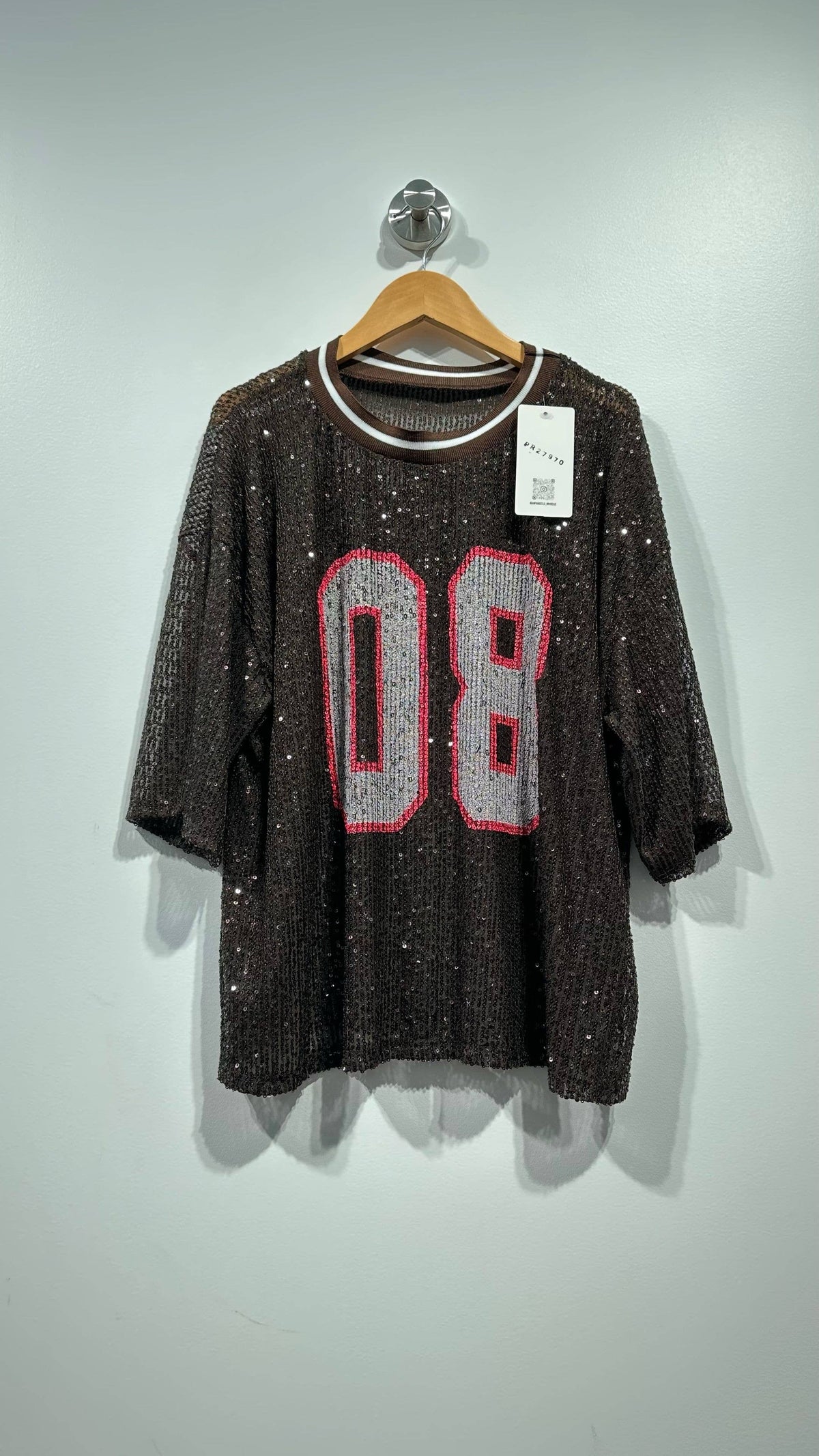 Top "08" & sequins
