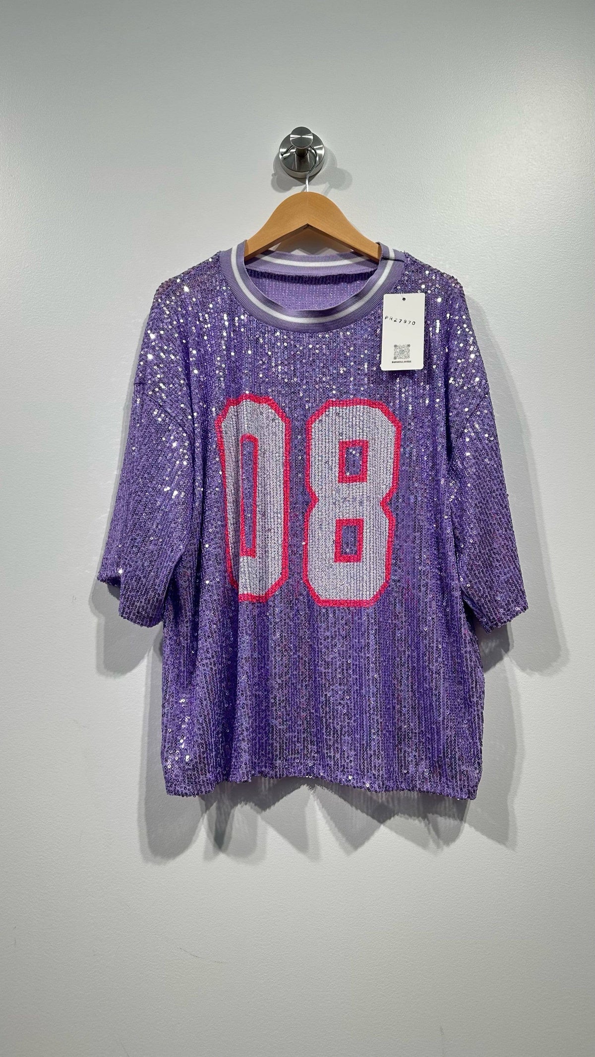 Top "08" & sequins