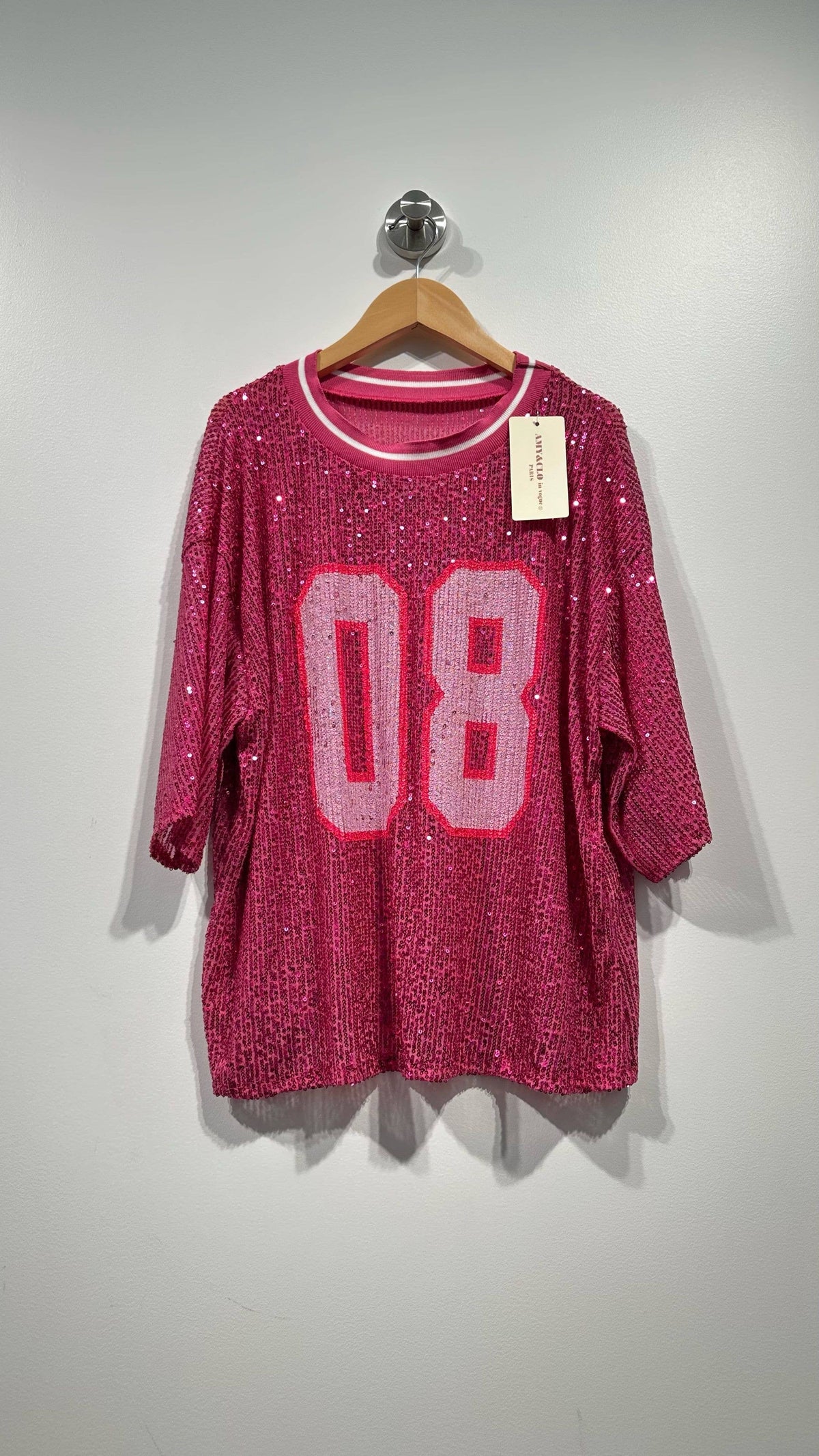 Top "08" & sequins