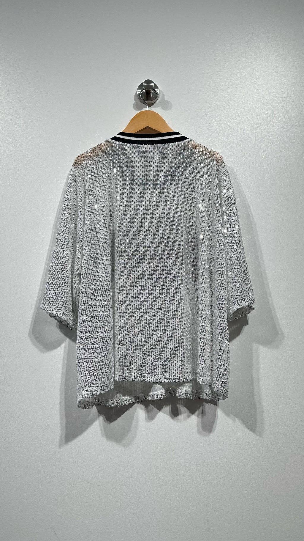 MALIBU Sequin knit Top