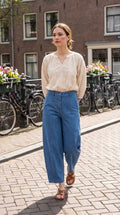 High-Waisted Balloon Trousers