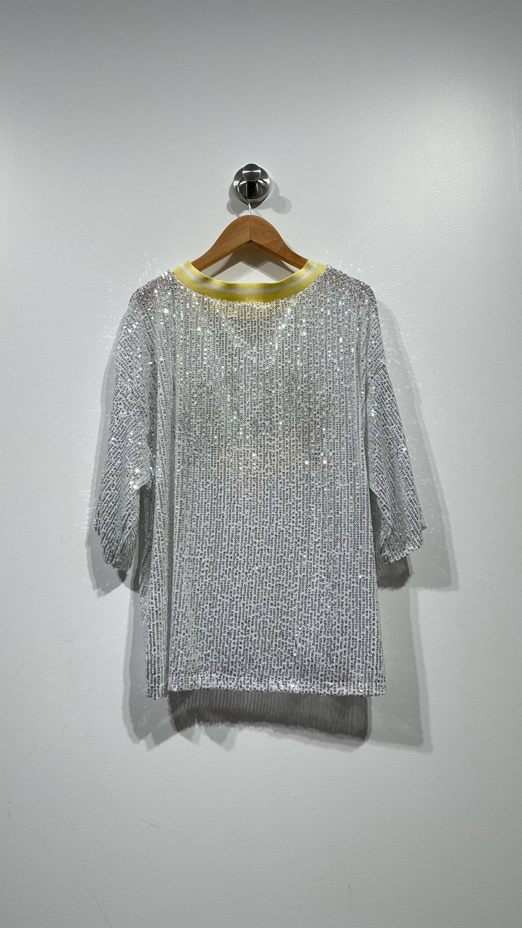 MALIBU Sequin knit Top