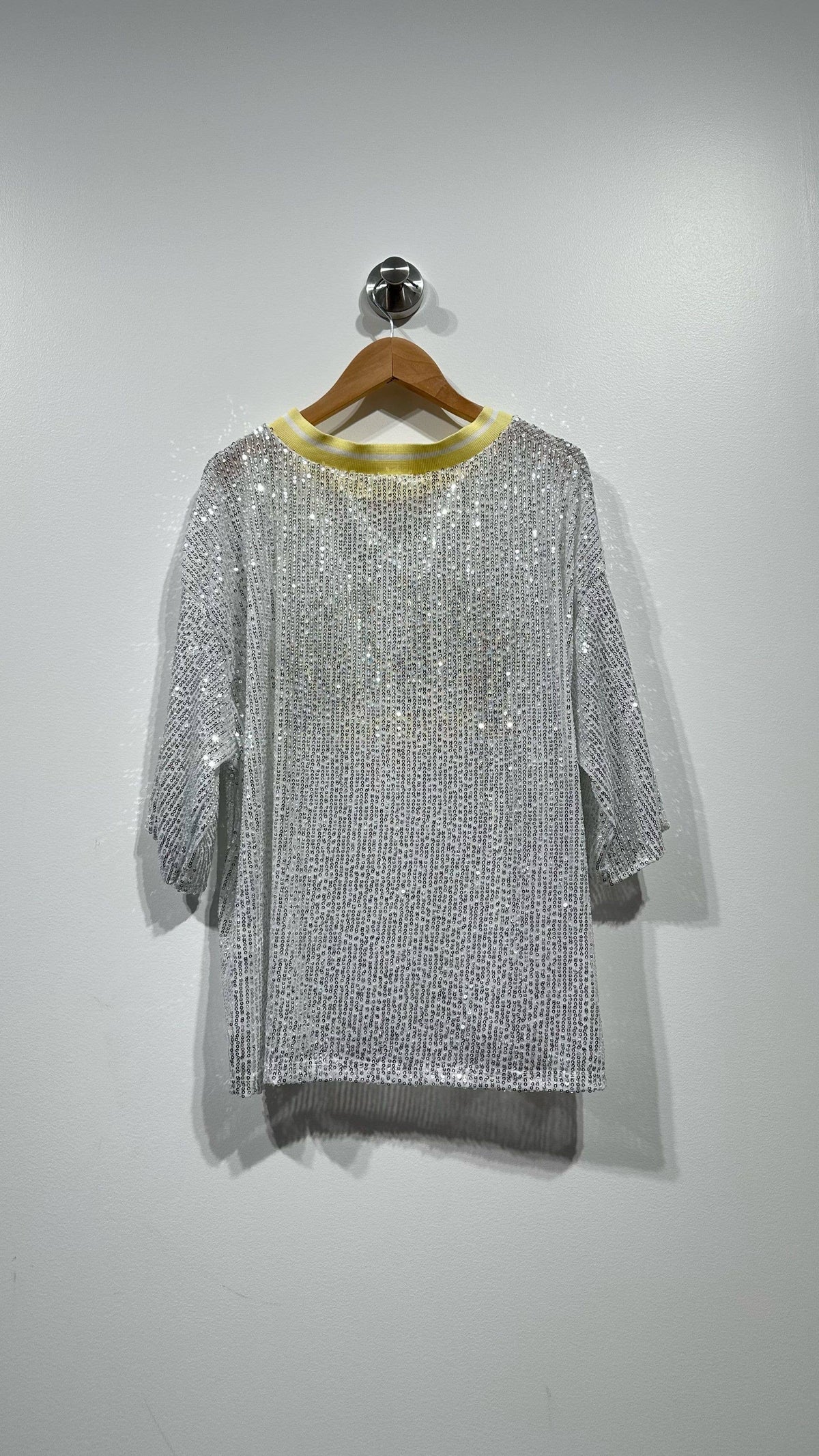 MALIBU Sequin knit Top