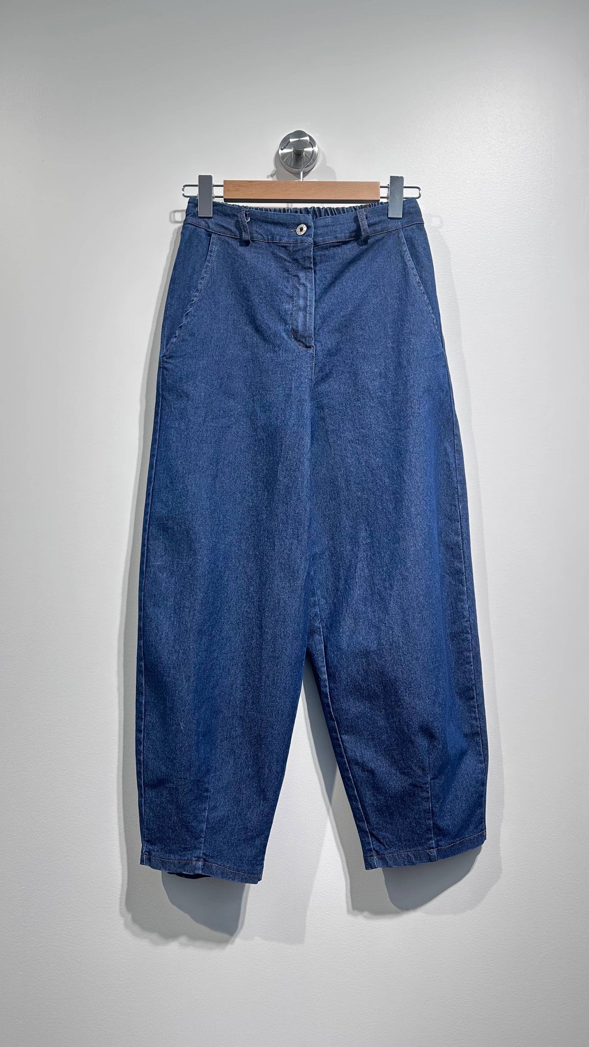 High-Waisted Balloon Trousers
